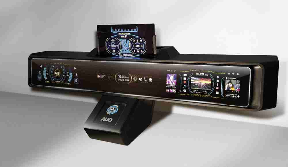 尊龙z6Micro LED沉浸式车舱显示方案结合 可卷式、、、、可伸缩的Micro LED应用并可呈现不同的质感纹路，，展现人性化设计